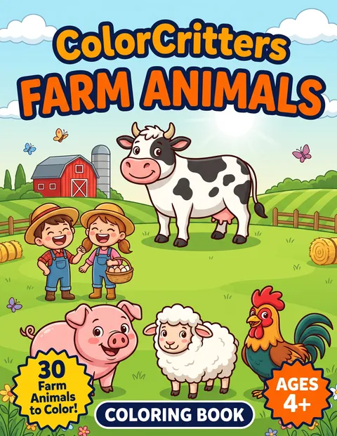 Cover of ColorCritters: Farm Animals