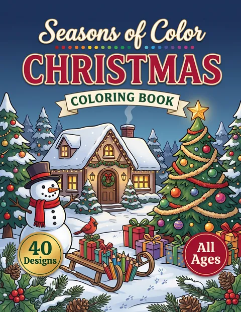 Cover of Seasons of Color: Christmas